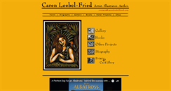 Desktop Screenshot of carenloebelfried.com